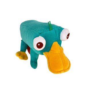 Disney Parks Phineas and Ferb Perry the Platypus Mini Bean Bag Plush